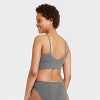 Women's Ribbed Seamless Longline Bralette - Auden™ - 2 of 4
