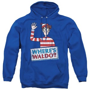 Wheres Waldo Waldo Wave Adult Pull-Over Hoodie - 1 of 4