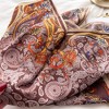 Anna-Kaci Women's Paisley Print Scarf with Classic Bohemian Design 27×27 Inches - 4 of 4
