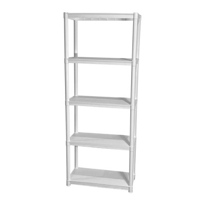 Target 5 tier store metal shelving unit