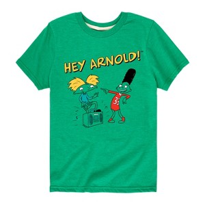 Boys' - Hey Arnold! - Best Buds Short Sleeve Graphic T-Shirt - 1 of 4