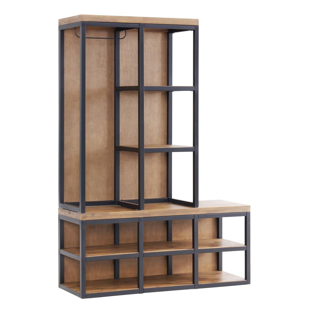 Lloyd Hall Tree with Bench - Alaterre Furniture