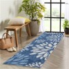 Fulvari Area Rug Non-Slip Floral Washable Living Room Throw Small Stain Resistant Rugs Low-Pile Rugs Boho Rugs - 2 of 4
