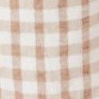 brown sugar ivory gingham