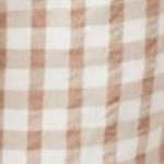 brown sugar ivory gingham