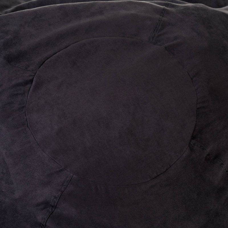 Madison Faux Suede Beanbag 5' - Christopher Knight Home, 3 of 6