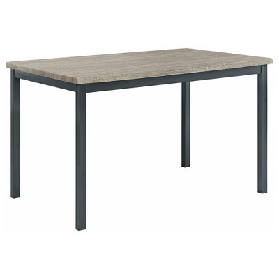 NicBex 48Inch Rectangle Dining Table for 4 to 6,Modern Kitchen Table for Small Space,Dining Room and Living Room