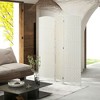 Resenkos 8-Panel 5.6' Tall Folding Room Divider - Freestanding Privacy Screen for Home Office, - 3 of 4