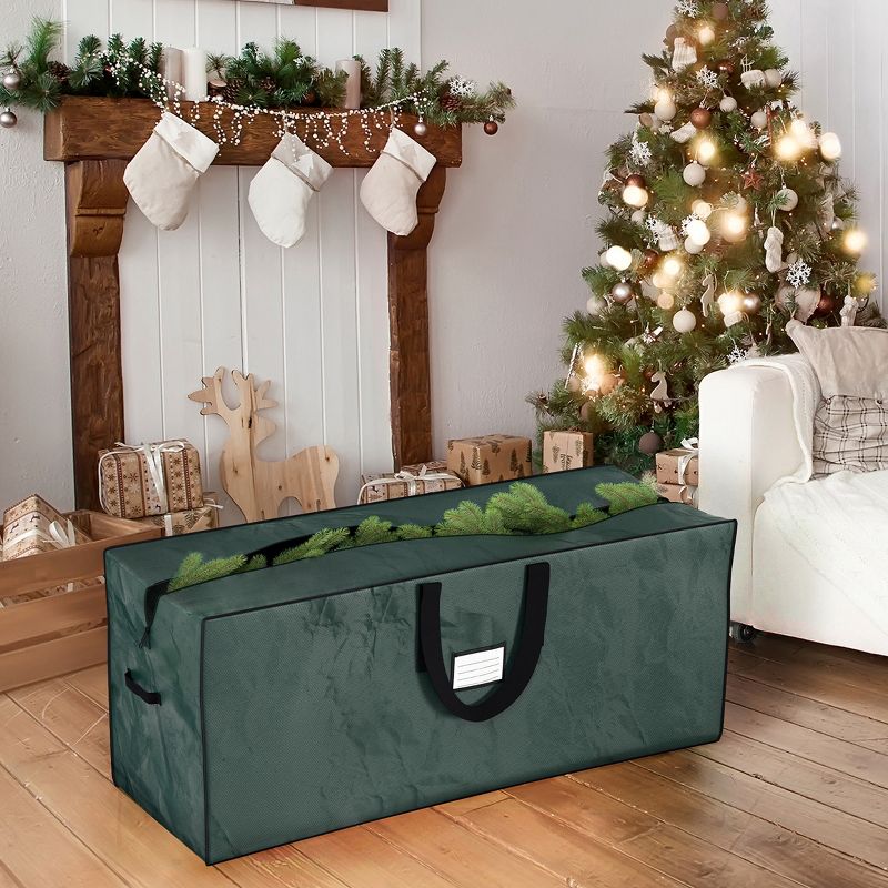 Hastings Home Artificial Tree Storage Bag Set of 2 - Protects Holiday Decorations and Inflatables, 2 of 11