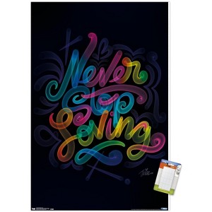 Trends International Never Stop Loving Unframed Wall Poster Prints - 1 of 4