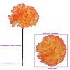Floral Home 5" Pick Long Orange Carnation Pick - 50-Piece - 3 of 4