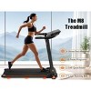 Kumasinova 2.5HP Quiet Folding Treadmill for Home,7.5MPH Speed,Heart Rate Sensor,300lbs Max,Incline,USB Charging Station,Bluetooth Speaker - 3 of 4