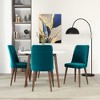 Ashcroft Furniture,Katie Mid-Century Modern Velvet Dining Chair (Set of 2) - 2 of 4