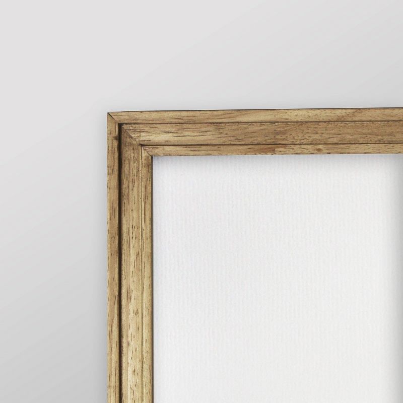 20&#34; x 20&#34; Matted to 5&#34; x 7&#34; Gallery Frame Natural Wood - Threshold&#8482; designed with Studio McGee, 5 of 15