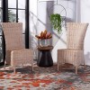 Allen Accent Chair - ACH6506A - Set of 2 - Natural White Wash - Safavieh - 2 of 4