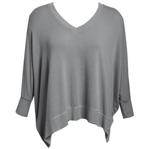 Women's Wo's Sabina V Neck Top - LVHR - 1 of 2
