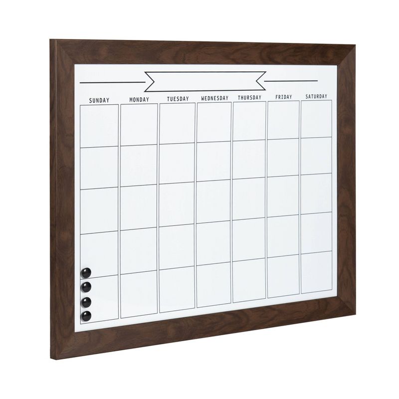 29" x 23" Beatrice Framed Magnetic Dry Erase Monthly Calendar - DesignOvation, 2 of 6