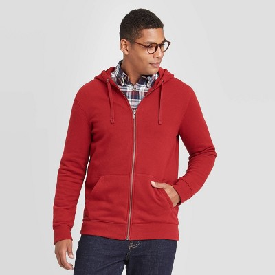 red zip up hoodie target