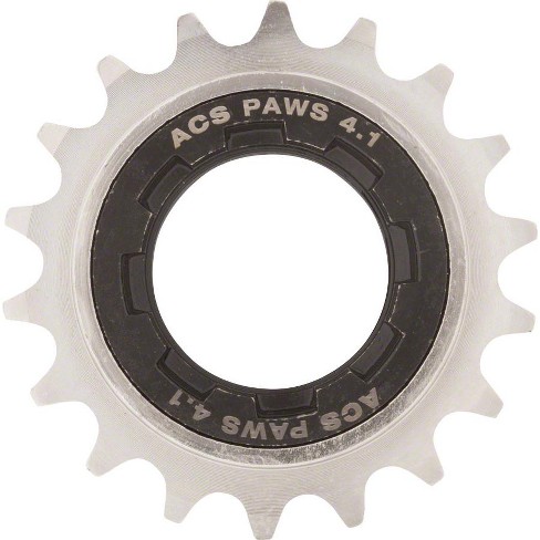 ACS PAWS 4.1 Freewheel - 18t, Nickel Removable With Crossfire 6-Spline Tool - image 1 of 1