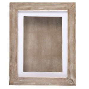 The Lakeside Collection Interchangeable Artwork Frame With Storage 5" x 7", 8.5" x 11", 9" x 12" - 8.5" x 11" Wood - 1 of 1