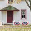 Yescom 1.5x3 Ft USA Pleated Fan Flag Half Fan Banner American Bunting Decoration 2 Pack - 2 of 4