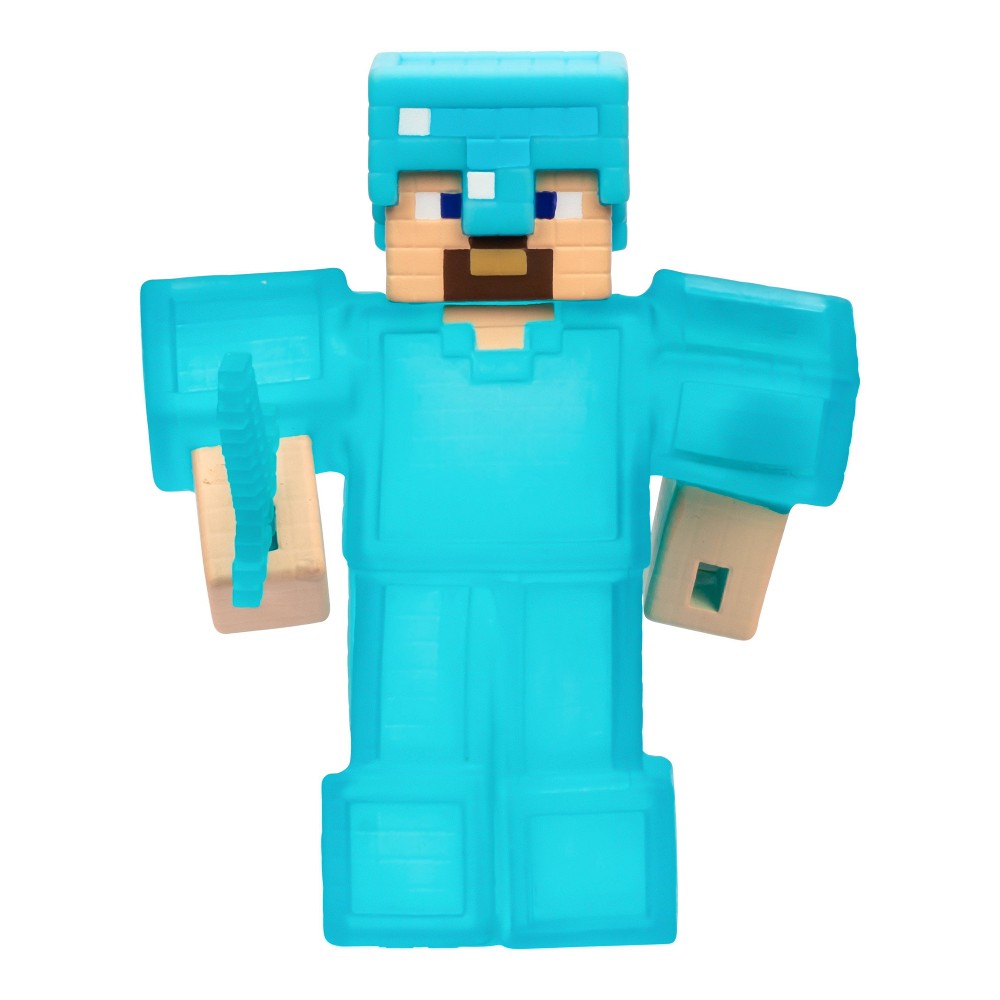 Photos - Action Figures / Transformers Goo Jit Zu Minecraft Stretchy Hero Pack - Steve Action Figure