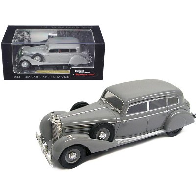 1938 Mercedes 770K Sedan Grey 1/43 Diecast Car Model by Signature Models