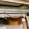 Ribbed Bead Garland Natural Wood & Cotton by Foreside Home & Garden - 2 of 4