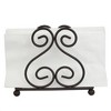 Home Basics Scroll Collection Steel Napkin Holder, Bronze - image 2 of 4