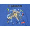 Batman Art Youth Boys Royal Blue Hoodie - 2 of 2