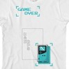 Gamer Game Over MAX DPS Youth White Short Sleeve Crew Neck Tee. - 2 of 2