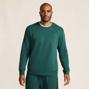 Lands' End Men's Long Sleeve Serious Sweats Crewneck Sweatshirt - 1 of 4