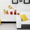 Slickblue Animals' New Friends Vinyl Wall Art - Easy-to-Apply Stickers for Fun and Friendly Kids' Spaces - 2 of 3