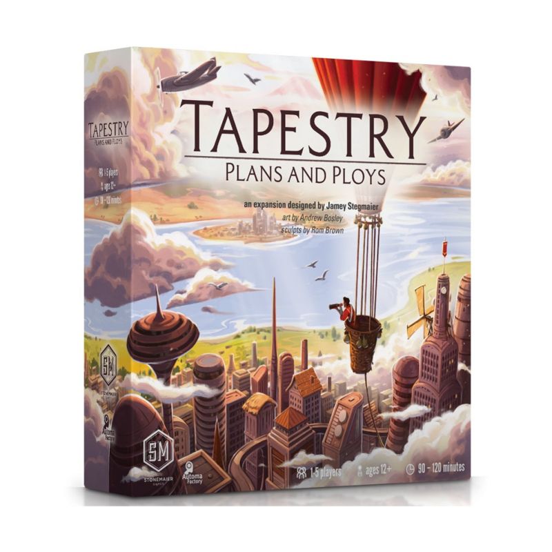 Tapestry - Plans and Ploys Board Game, 1 of 2