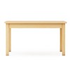 Guidecraft EdQ Toddler Table - Natural: Rectangular Kids Activity Table, 24" x 30" | Wooden Toddler Desk for Playroom, Preschool, Daycare - 2 of 4