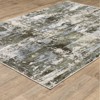 Captiv8e Designs Connor Industrial Abstract Green/Blue Area Rug - 3 of 4