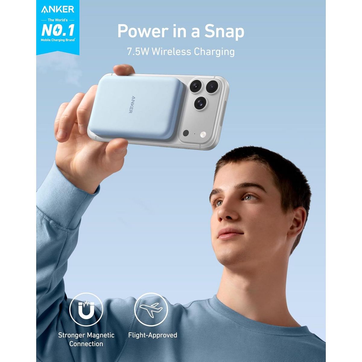 Anker 621 Magnetic Portable Charger (MagGo) - thumbnail 8