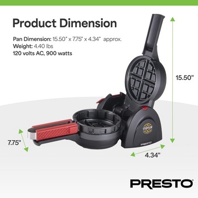 Presto Stuffler Waffle Maker - Thumbnail 5