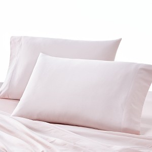 Pink Sateen Full 4pc Sheet Set - Levtex Home - 1 of 3