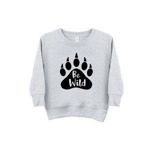 The Juniper Shop Be Wild Bear Paw Toddler Graphic Sweatshirt - 1 of 2