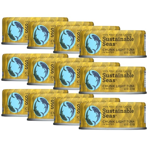 Chunk Albacore Tuna in Water, 5 oz, Sustainable Seas