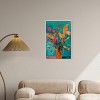 Art Remedy Bold and Bright Flower Vase Paintings Framed - 2 of 4