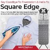 Bartnelli Heavy Duty Ironing Board 48x15, Shirt Master Square Edge, Turbo & Park Zone, Denim Gray - 3 of 4