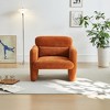 GDFStudio Etta Modern Velvet Upholstered Chair with Support Pillow - 2 of 4