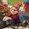Design Toscano Eccentric Elf Garden Gnome Statue: Squeegee - 2 of 4