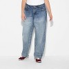 Women's Mid-Rise Straight Curvy Jeans - Wild Fable™ - 2 of 3