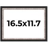 PosterPalooza | Simple Silver Picture Frame - UV Acrylic, Backing Board, Hanging Hardware Included - 2 of 4