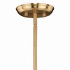 Vaxcel Kedzie 6 - Light Chandelier in  Natural Brass - 4 of 4