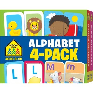 School Zone Alphabet 4-Pack Flash Cards - 1 of 1
