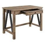 Quinton Writing Desk with Drawer Salvage Oak - OSP Home Furnishings